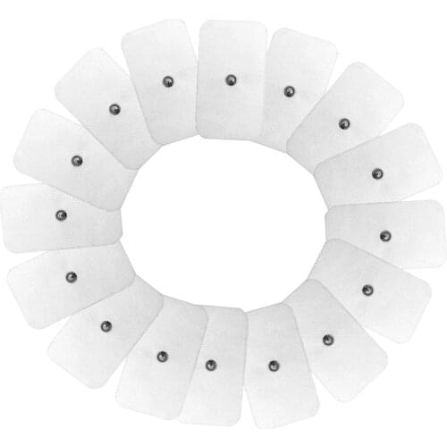 50/30/20PCS Nerve Stimulator Silicone Gel Electrode Pads Tens Electrodes Digital Therapy Machine Massage Patch High Quality