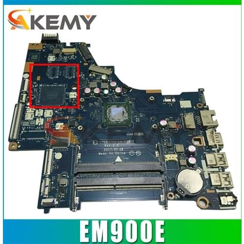 AKemy Laptop motherboard For HP Pavillion 15-BW Core EM900E Mainboard LA-E841P L32395-601 DDR4