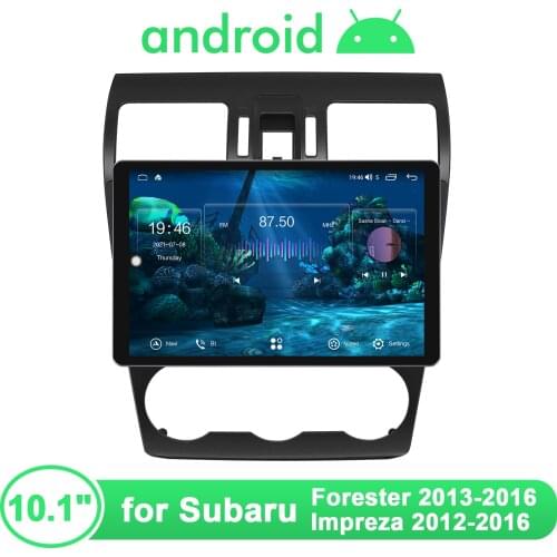 10"Autoradio Android 10 Car Radio Stereo Head Unit 1280*800 For Subaru Forester 2013 2018 Impreza 2012 2016 WRX STI 2015 2019