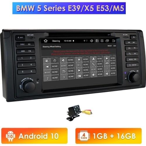 Autoradio 2din Android 10 car multimedia player for BMW 5-E39/X5-E53/M5/7-E38 car radio GPS navigation WiFi Bluetooth 4G RDS DVD