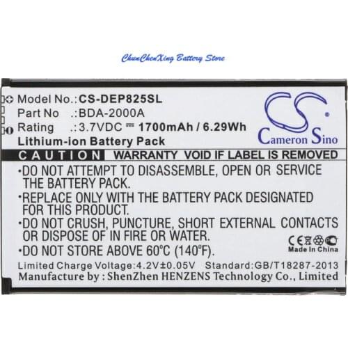 Cameron Sino 1700mAh Battery BDA-2000A for Doro 8030, 8031, Liberto 8030, Liberto 8031, Liberto 822, Liberto 825