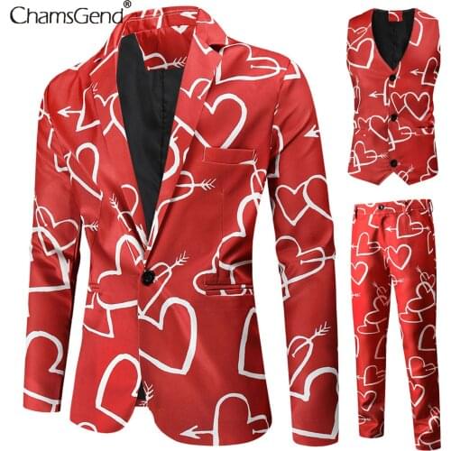 Мужские повседневные костюмы CHAMSGEND China At AliExpress