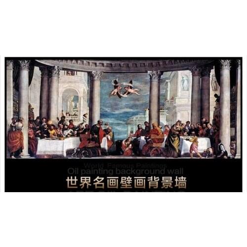 Customized 3d photo wallpaper 3d TV wallpaper murals Wide mural < in Simon the pharisees party > living room wallpaper decration