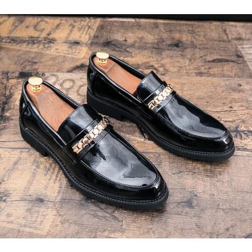 Spring Autumn Man Shoes Genuine Leather Casual Shoes Men Non-slip Hook & Loop Mans Footwear High Quality Male Flats New Arrival