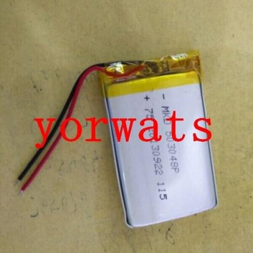 New Hot A Rechargeable Li-ion Cell 3.7V polymer lithium battery 503048 053048 direct MP4 small audio mobile power supply