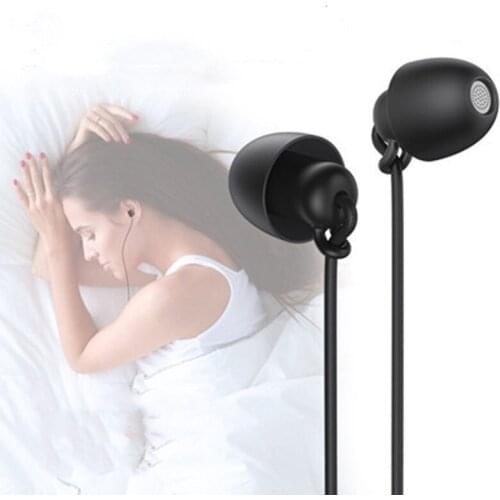 NEW Earphone Universal 3.5mm In-Ear Stereo Earbuds Built-in Microphone Sleep Headphones High Quality Wired Earphones for Xiaomi