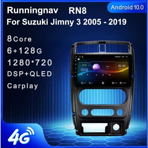 Runningnav For Suzuki Jimny 3 2005 - 2019 Android Car Radio Multimedia Video Player Navigation GPS