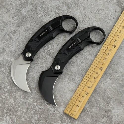 High Quality Sharp Blade folding knife outdoor survival tactical camping knife EDC self-defense tool
