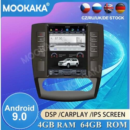 Tesla style Android 9.0 4GB+64GB Car GPS Navigation For MERCEDES-BENZ ML2005-2012 R280 R300 R320 R350 R450 R350 auto tape radio