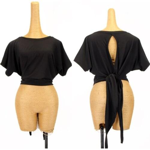 Latin Dance Practice Tops For Women Professional Rumba Tango Samba Cha Cha Dance Clothes Modern Standard Dance Shirts DQL5829