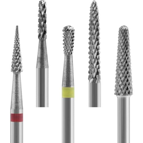 Carbide Nail Drill Bit Milling Cutter for Manicure Machine Nail Drill Machine Milling Cutters for Metal Milling Cutter Nail Tool