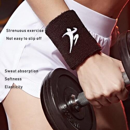1Pcs Wrist Sweatband Sport Tennis Volleyball Fitness Wrist Brace Support Sweat Absorb Protector Wristband