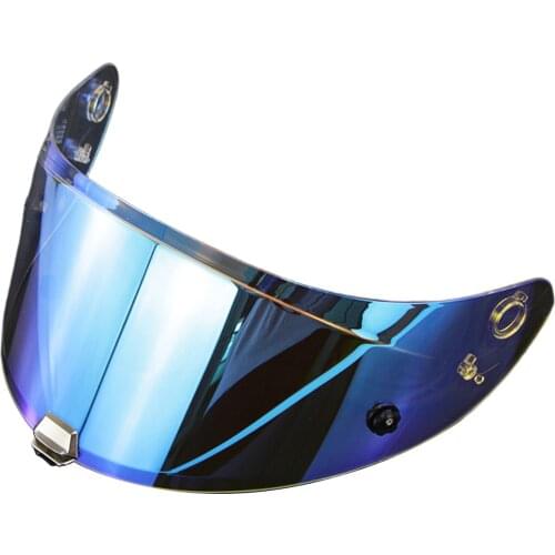 2x Visor with UV Protection Glass for HJ 26 RPHA11 RPHA70 Revo Red + Blue