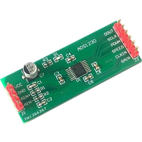 ADS1230 Single Channel 20 Bit ADC Acquisition Module Development Board Provides STC STM32 MCU Program