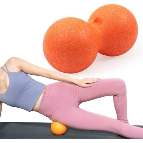 Fitness Massage Ball Lacrosse Ball for Foot Neck Spine Shoulder Physical Trigger Point Therapy Myofascial Release Muscle Knots
