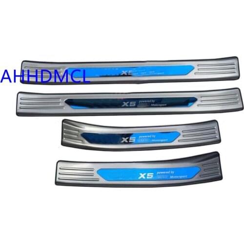 Car Welcome Pedal Threshold Strip Door Sill Strip For B.M.W. X5 2014 2015 2016 2017 2018 2019 2020