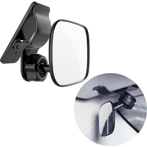 Car Rear View Mirror 360 Degree Adjustable Auto Back Seat Safety Facing Back Interior Baby Kids Monitor Mirrors