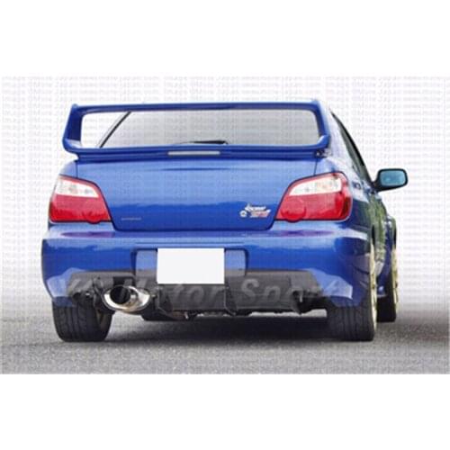Car Accessories Carbon Fiber H Style Rear Diffuser Fit For 2004-2007 Subaru Impreza WRX 8-9 STI GDB Rear Diffuser Underboard
