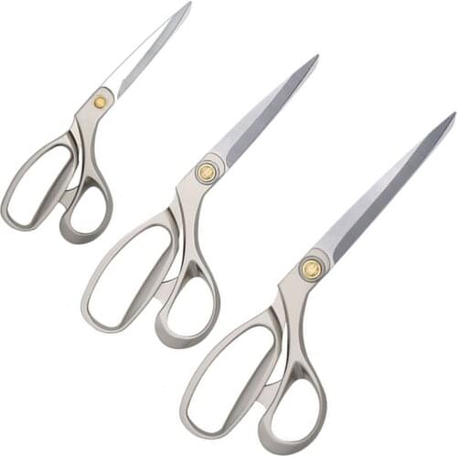 Zinc Alloy Sewing Tailor Scissors Clothes Fabric Cutting Needlework Vintage Thread Cross-stitch Embroidery Scissor Kitchen Tools