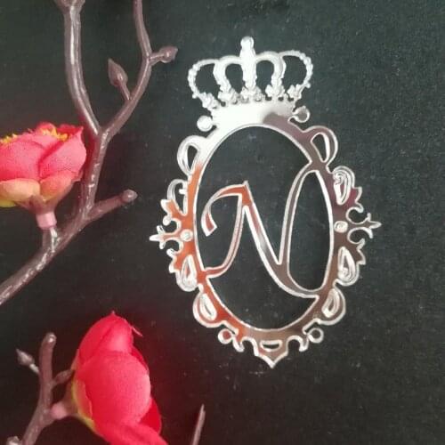 Customized Gold Silver Acrylic Crown Wedding Favor Gift Personalized Wedding Souvenirs Table Decoration Centerpieces Party