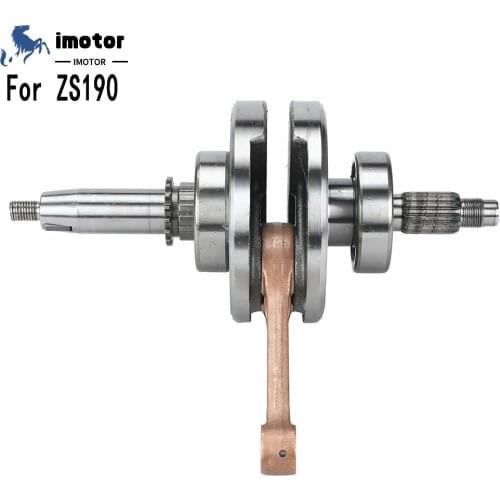 Motorcycles Crankshaft For ZongShen 190cc Z190 W190 1P62YML-2 Electric Starter Engine Dirt Pit Bike Atv Quad Parts