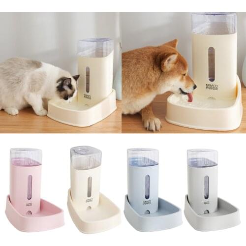 Cat Water Feeder Easy Fill Dog Feeder Accessory For Indoor Outdoor