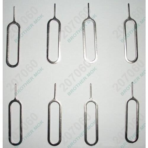 Metal SIM Card Pin SIM Tray Eject Pin Key Open Tool for iPhone 5/5S, 4/4S/4GS, 3/3GS 10000pcs/lot