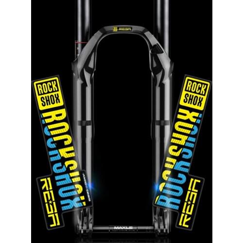2020 rockshox REBA mountain bike front fork stickers bicycle front fork decals Bicycle Accessories