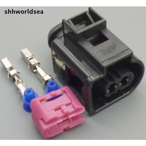 Shhworldsea 4D0971992 4D0 971 992 2 pin waterproof wire harness Female Connector
