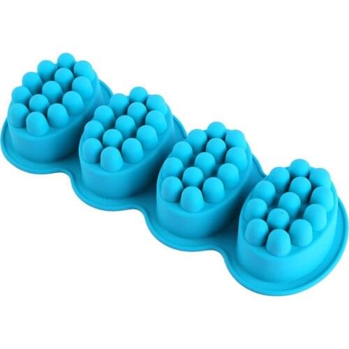Silicone Massage Bar Soap Molds - SJ Silicone Molds for Soaps Making, Handmade