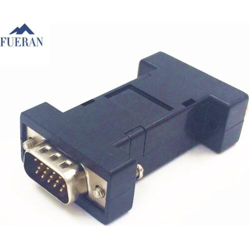 FUERAN VGA EM-EDID-HD15 Pass-Through EDID Emulator for use with video splitters, Switches and Extenders KVM(1920X1080@60hz)