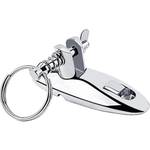Stainless Steel 316 Heavy Duty 360 Degrees Swivel Quick Release Boat Bimini Top Deck Hinge Marine Hardware Accessories