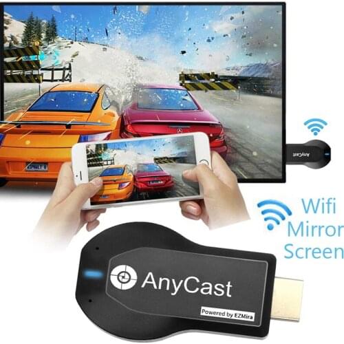WIFI wireless screen device Anycast M2 push treasure HDMI compatible Android IOS Mirascreen mobile TV projection transmitter