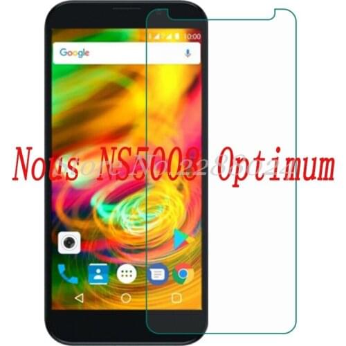 Smartphone 9H Tempered Glass for Nous NS5008 Optimum NS 5008 5" Explosion-proof Protective Film Screen Protector cover phone