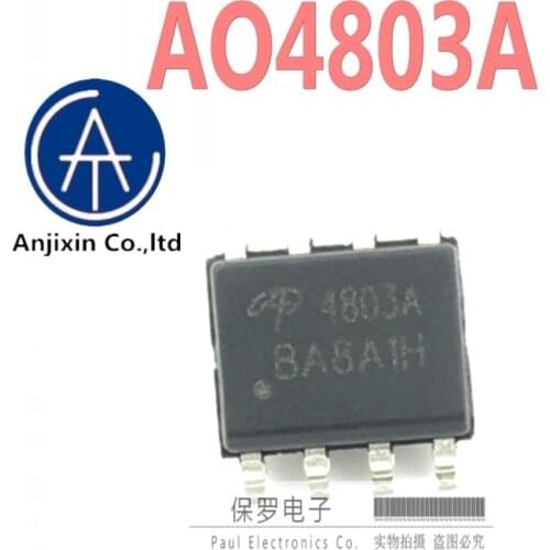 10pcs 100% orginal new LCD power chip AO4803A 4803A SOP-8 real stock