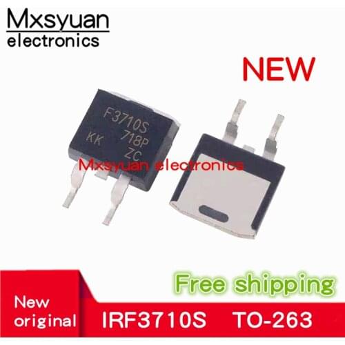 10PCS~50PCS/LOT IRF3710S F3710S IRF3710STRLPBF IRF3710STR IRF3710SPBF TO-263 New original