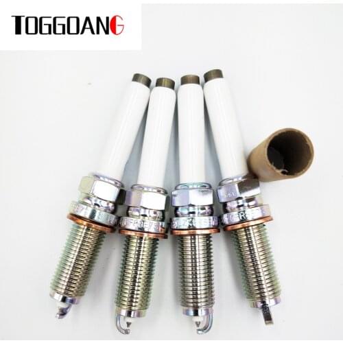 4pcs/lot SILZKFR8E7S Spark Plugs A0041597903 For Mercedes-Benz C300 CLA250 GLC300 Metris GLK260 C18L M270 90654