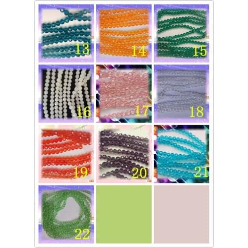 8MM 1000PCS/PACK Glass Crystal Faceted Round Ball Beads For DIY Handcradt Crystal Strands Pendant Making ,Home Decotration