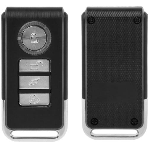 Wireless Remote Control Vibration Alarm Sensor For Car Window Door Home Security