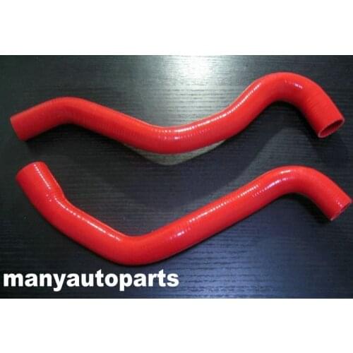 For Nissan Patrol GU 3.0TD ZD30 Y61 Diesel Turbo silicone radiator hose kit RED