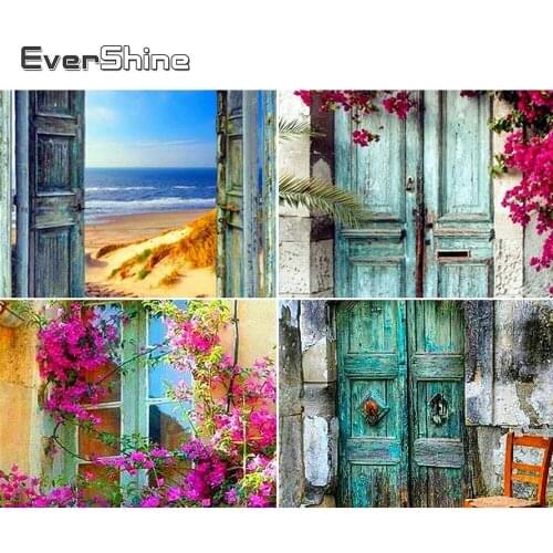 Evershine Diamond Painting Scenic Sea Diamond Mosaic Cross Stitch Kit Landscape 5D Diamond Embroider Full Square Rhinestones