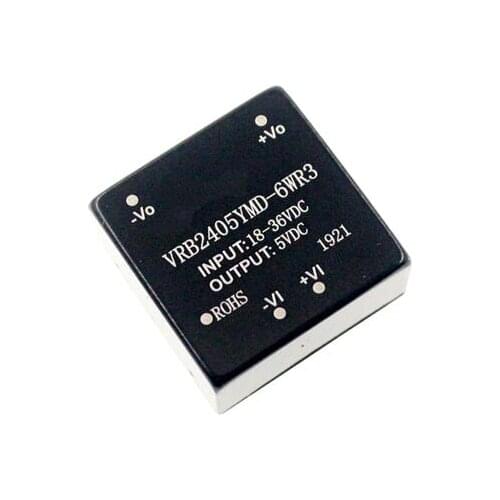 VRB2405YMD-6WR3 24V to 5V dc-dc power module with short circuit protection