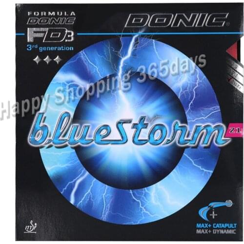 "DONIC BLUESTORM BlueStorm Z1 Table Tennis Rubber Ping Pong Sponge Tenis De Mesa"