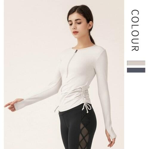 GUTASHYE lulu top Long Sleeve crop top Sport Shirt yoga top crop top women Gym yoga tops women t shirt sportswear fitness women