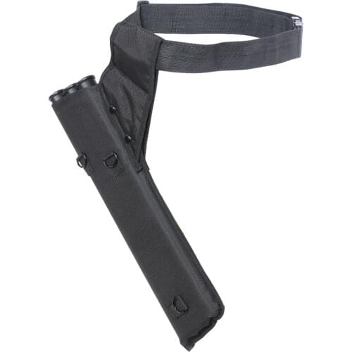 Three-Tube Arrow Carrying Bag Dart Quiver Piggyback Archery Oxford Cloth Hip Hunting Training Adjustable Waist Back Carry Bag