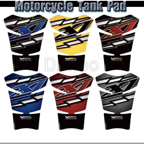 Motorcycle Tank Pad Protector Waterproof Sticker Motocross Gas Fuel Tankpad Decal Case For Yamaha XJR1200
