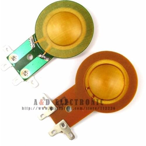 20PCS Tweeter Diaphragm 8ohm for Foster/Fostex/Heppner N30,025N08, 025H27, 025H30 25.4mm speaker part