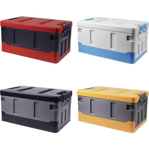 40L Multipurpose Foldable Car Container Ourdoor Camping Travel Truck Storage Luggage Case Car Fold Trunk Organizer Box Portable