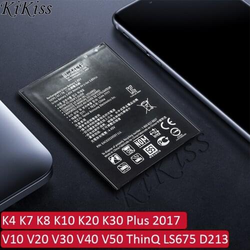 Battery For LG Leon Tribute 1 2 5/K4 K7 K8 K10 K20 K30 Plus 2017/ V10 V20 V30 V40 V50 ThinQ LS675 D213 H340 L33 X210 BL-46ZH