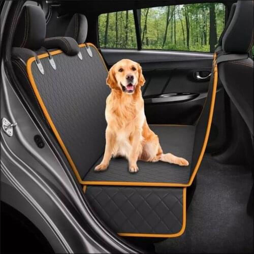 Car Pet Mat Animals Supplies Dog Back Transporter Against Dirt Fur Seat Covers Protector Accessories French Bulldog Labrador